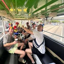 Boedapest: Privé eBeerBus Sightseeingtour