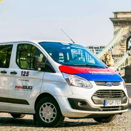 Boedapest: gedeelde luchthaventransfer met shuttlebus
