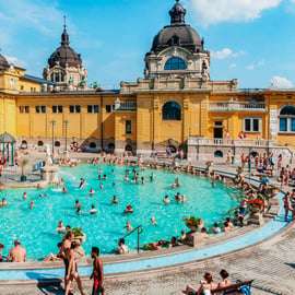 Boedapest: Széchenyi Spa Hele dag met optionele proeverij