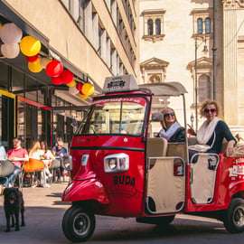 Boedapest: Toeristische Tuk Tuk