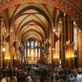 Boedapest: Wandeltour door het Buda Kasteel District met een historicus