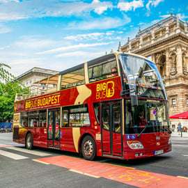 Boedapest: Big Bus Hop-on-hop-off-bustour sightseeingtour