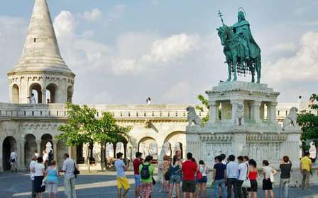 Boedapest: Wandeltour door het Buda Kasteeldistrict